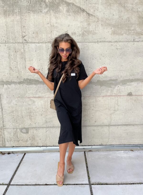 Sitcker Logo t-Shirt Dress