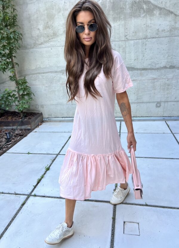Frillt-Shirt Dress